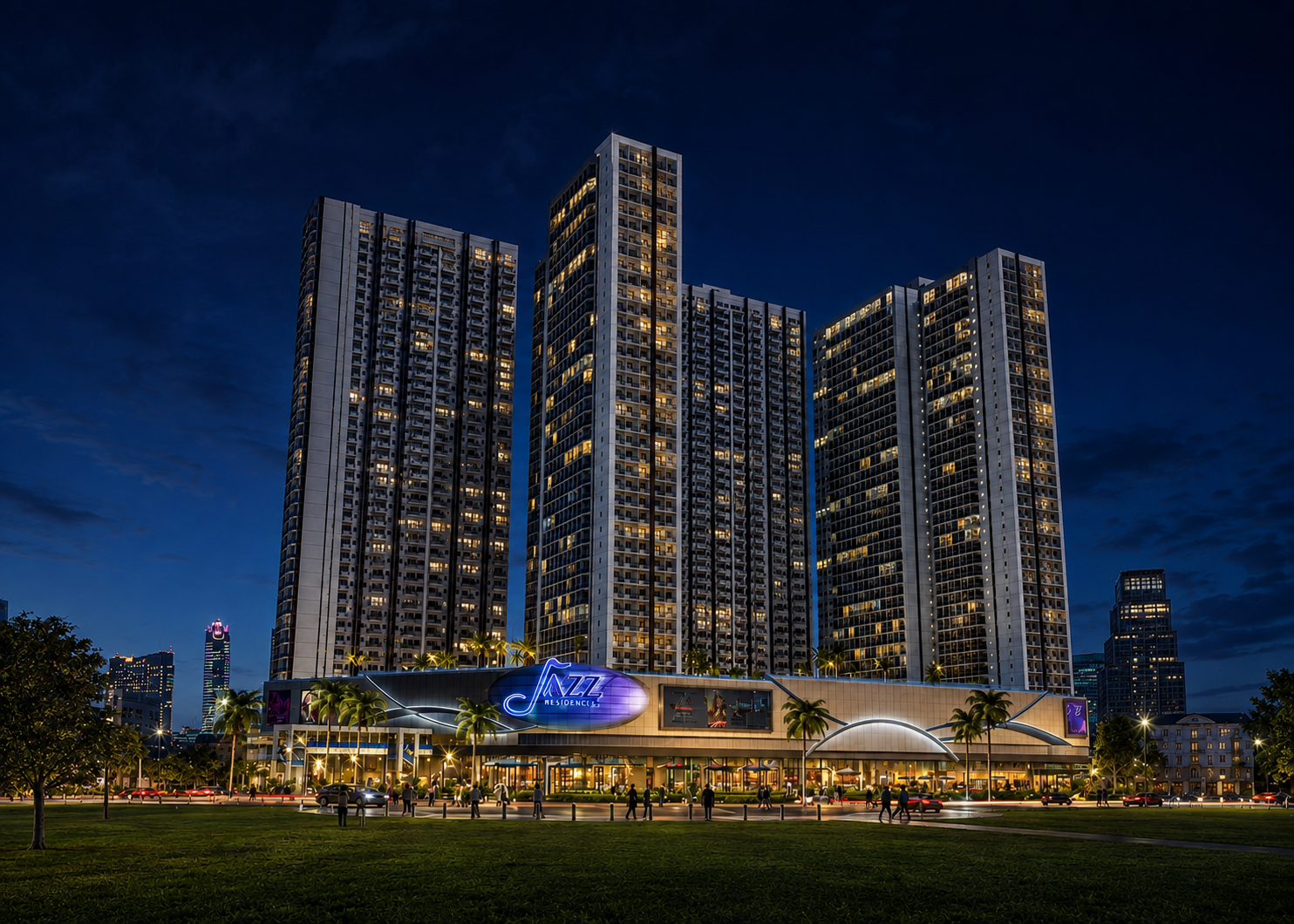 1 BR End Unit with Balcony at Jazz Residences (JAZZB024238) - Image 3