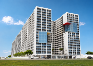 1 BR End Unit with Balcony at Shore 2 Residences (SHR2B021799)